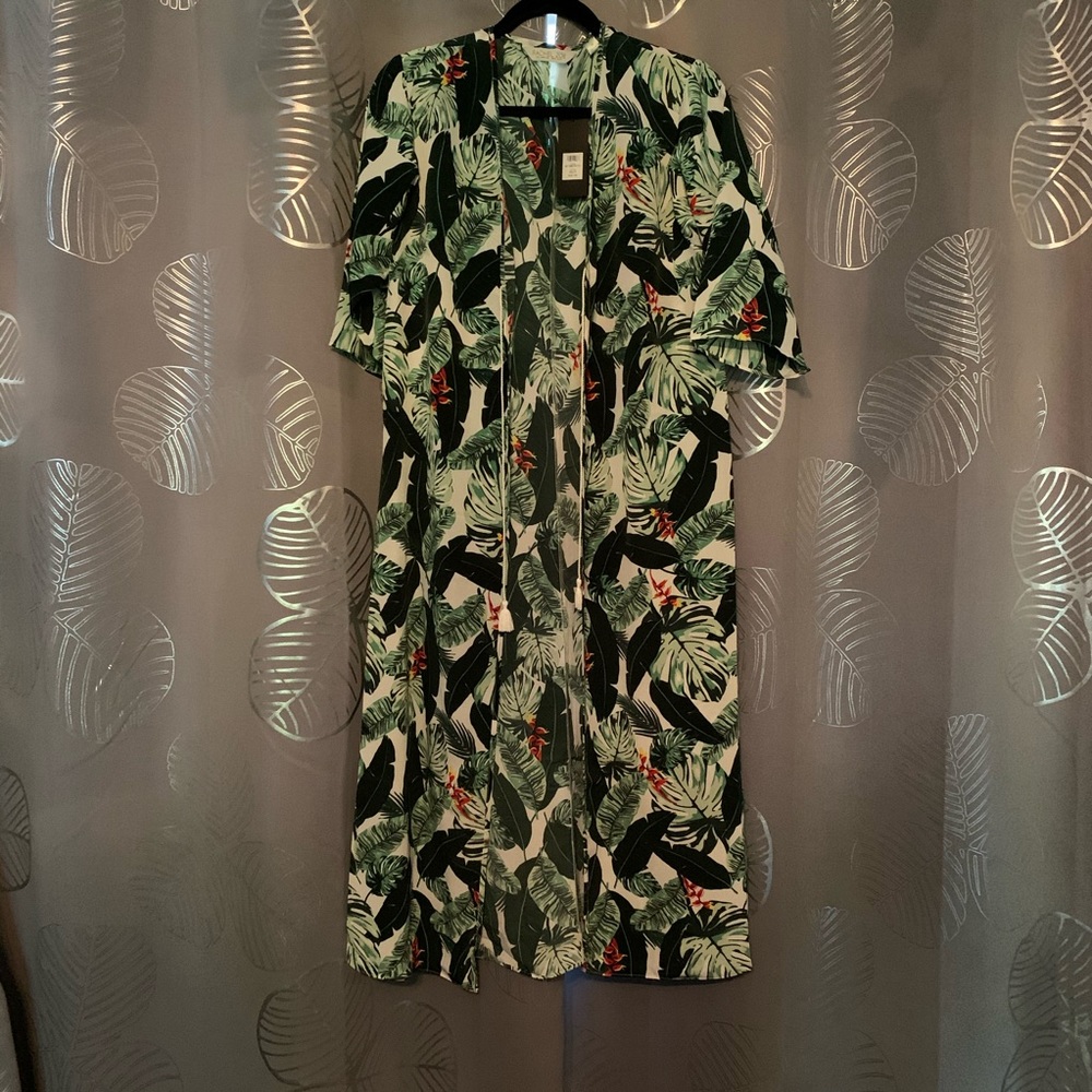 Rachel Zoe Palm Tree Duster